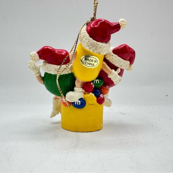 M&M's Christmas Ornament Red Green Yellow holiday decor - Picture 4 of 7
